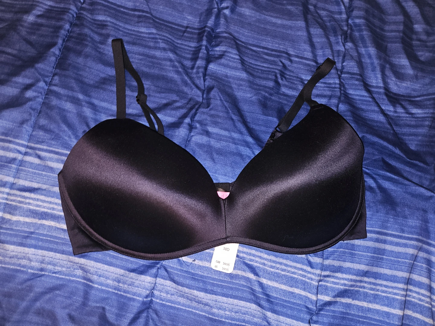 Black underwire Bra 38D