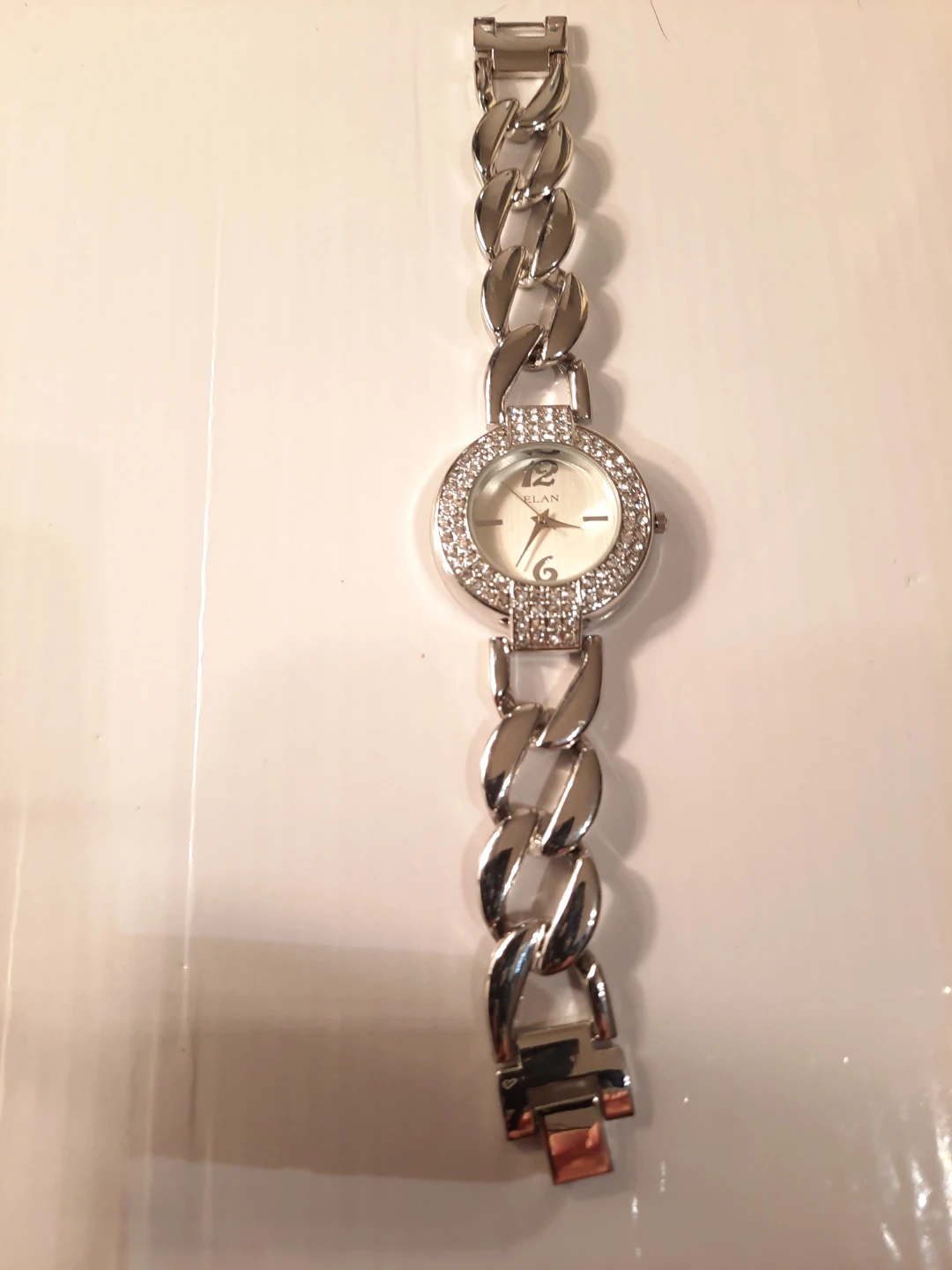 ELAN Women's Silver Tone Crystal Watch - photo 3