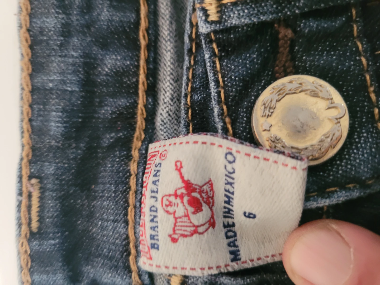 True Religion Joey Jeans Size 6 - photo 4