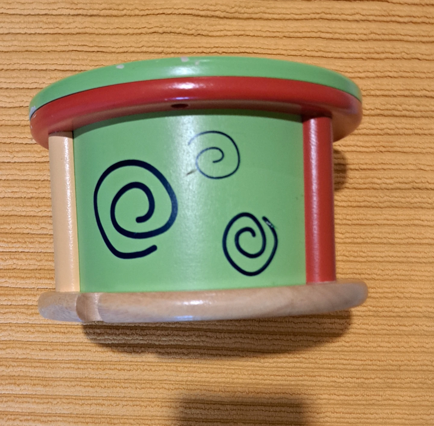 Wooden Baby Drum Toy - photo 2