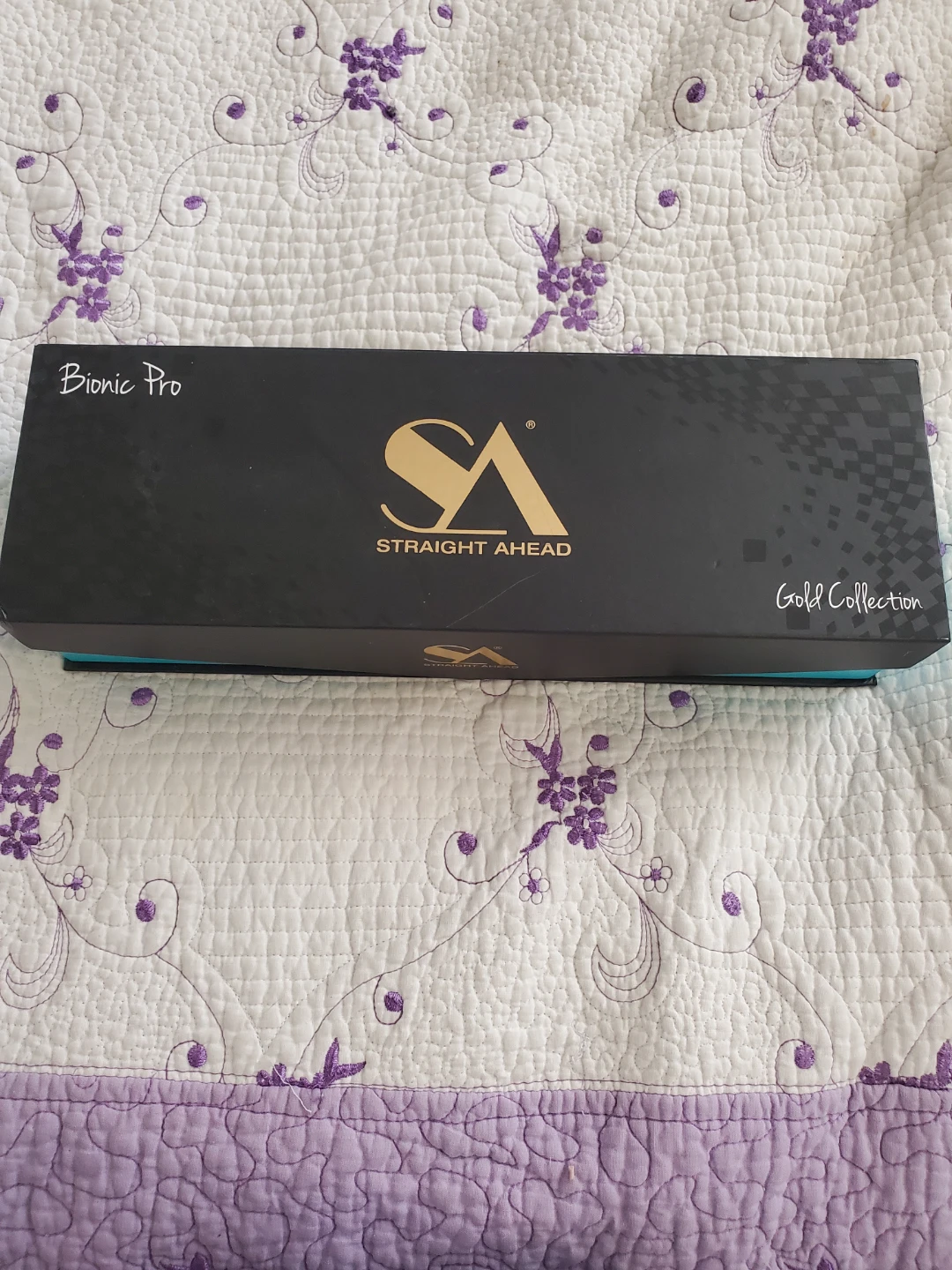 SA Straight Ahead Bionic Pro Gold Collection Hair Straightener - photo 2