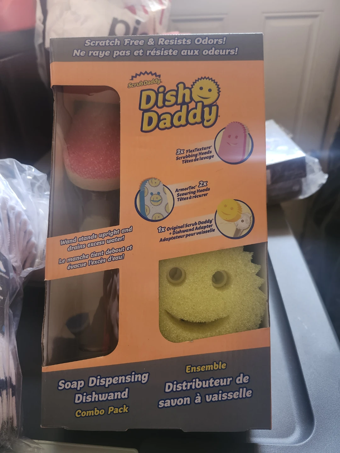 Scrub Daddy Soap Dispensing Dishwand Combo Pack