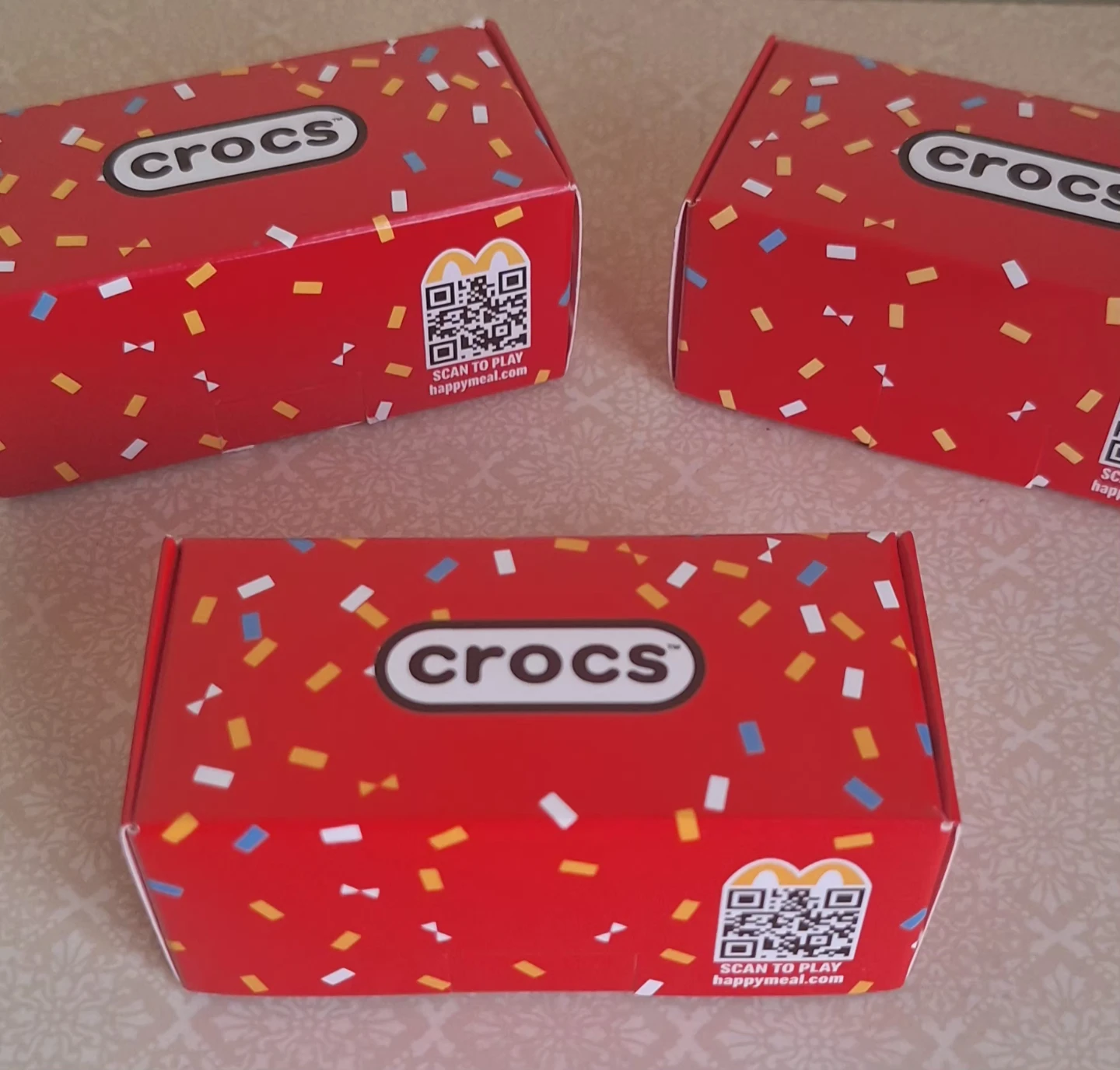McDonald's x Crocs Happy Meal Toys