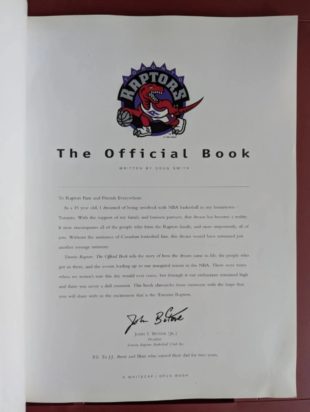 Toronto Raptors The Official Book 1995 - photo 3