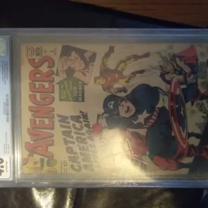 Avengers #4 CGC 4.0 Marvel Comics 1964