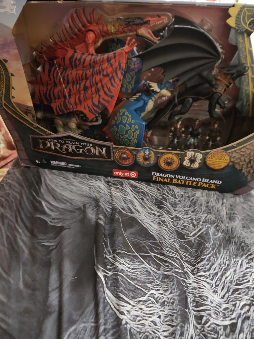 How to Train Your Dragon Volcano Island Final Battle Pack