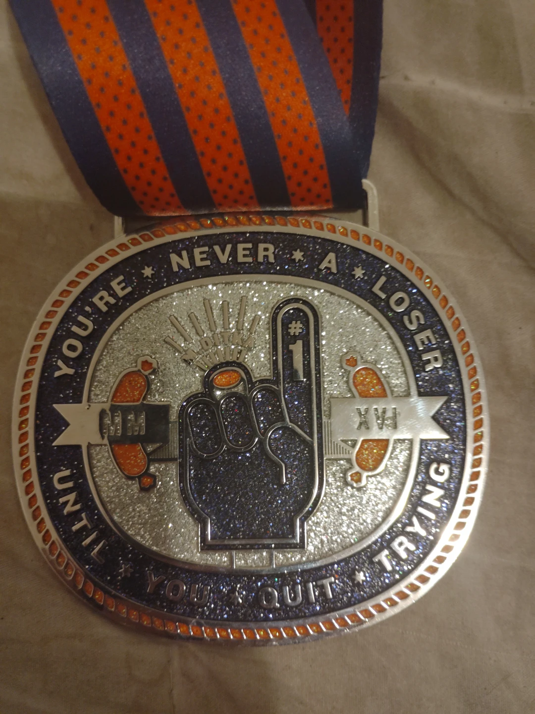 Ditka Dash Soldier Field 2016 Medal - photo 2