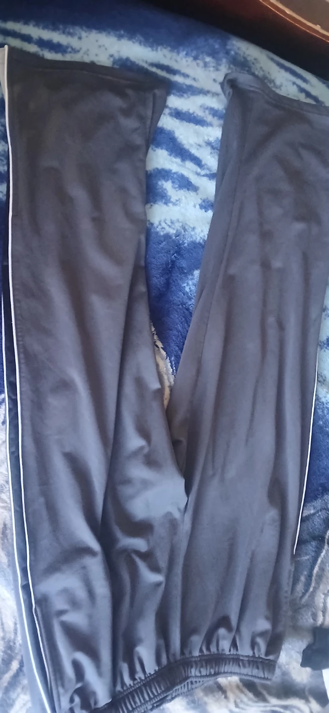 Tek Gear XL Gray Polyester Track Pants