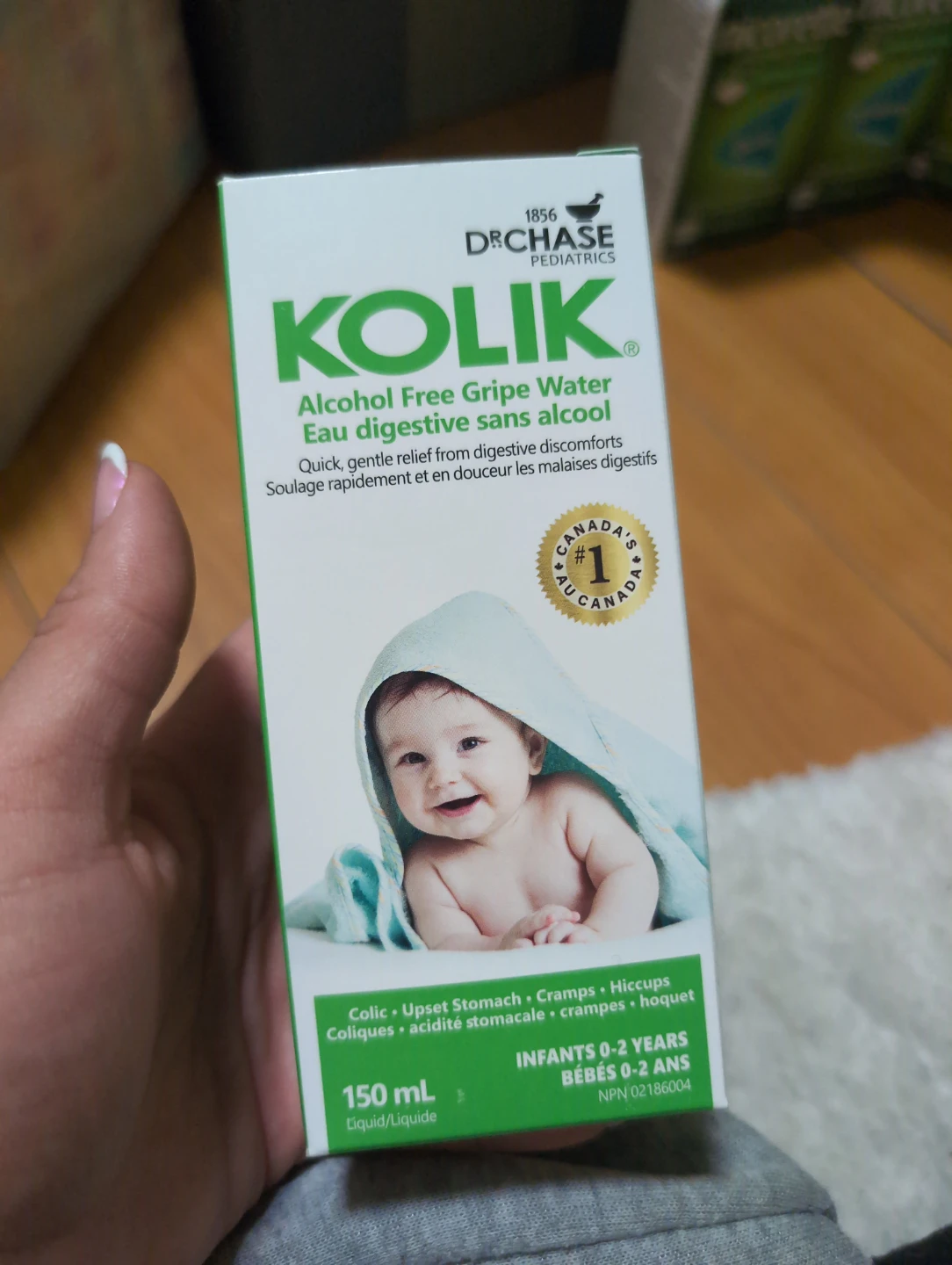 Dr. Chase Kolik Alcohol Free Gripe Water 150 mL