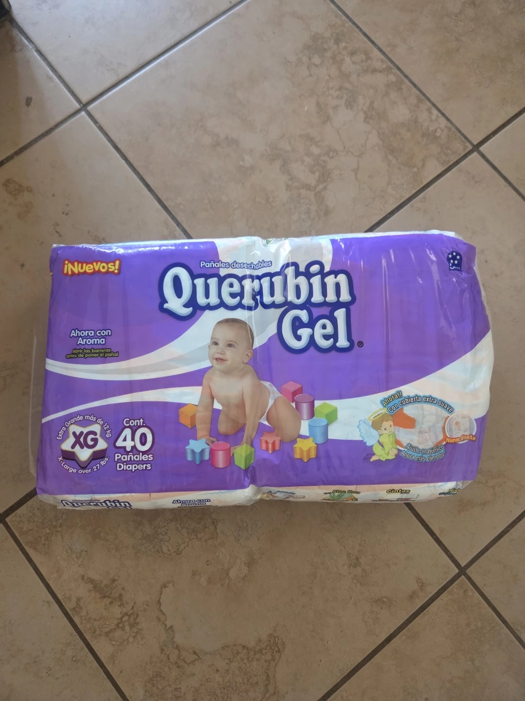 Querubin Gel XG Diapers - 40 Count