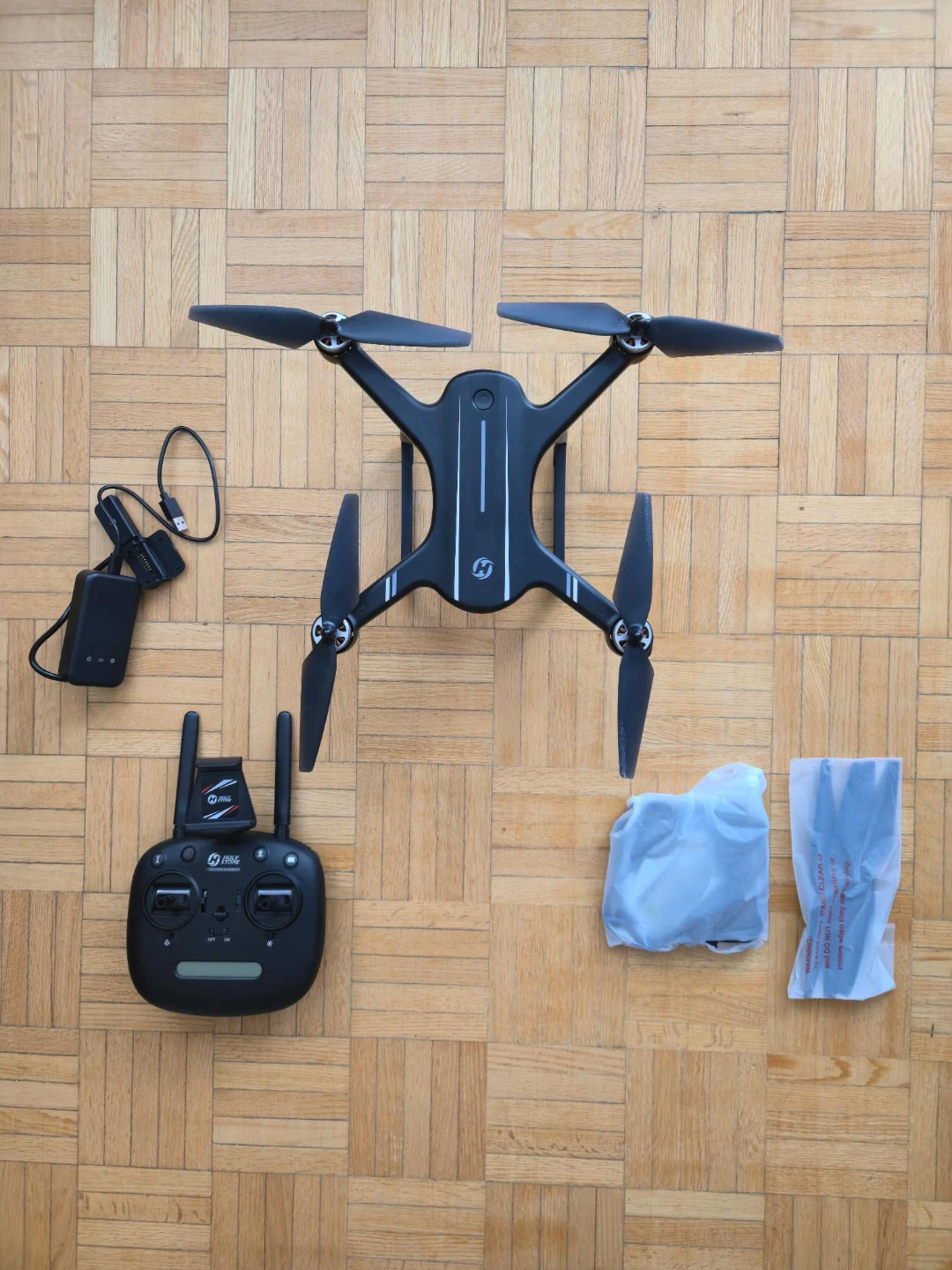 Holy Stone Drone with Remote and Accessories