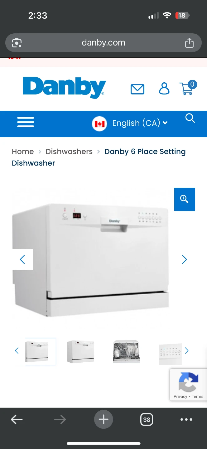Danby Countertop Dishwasher - photo 3