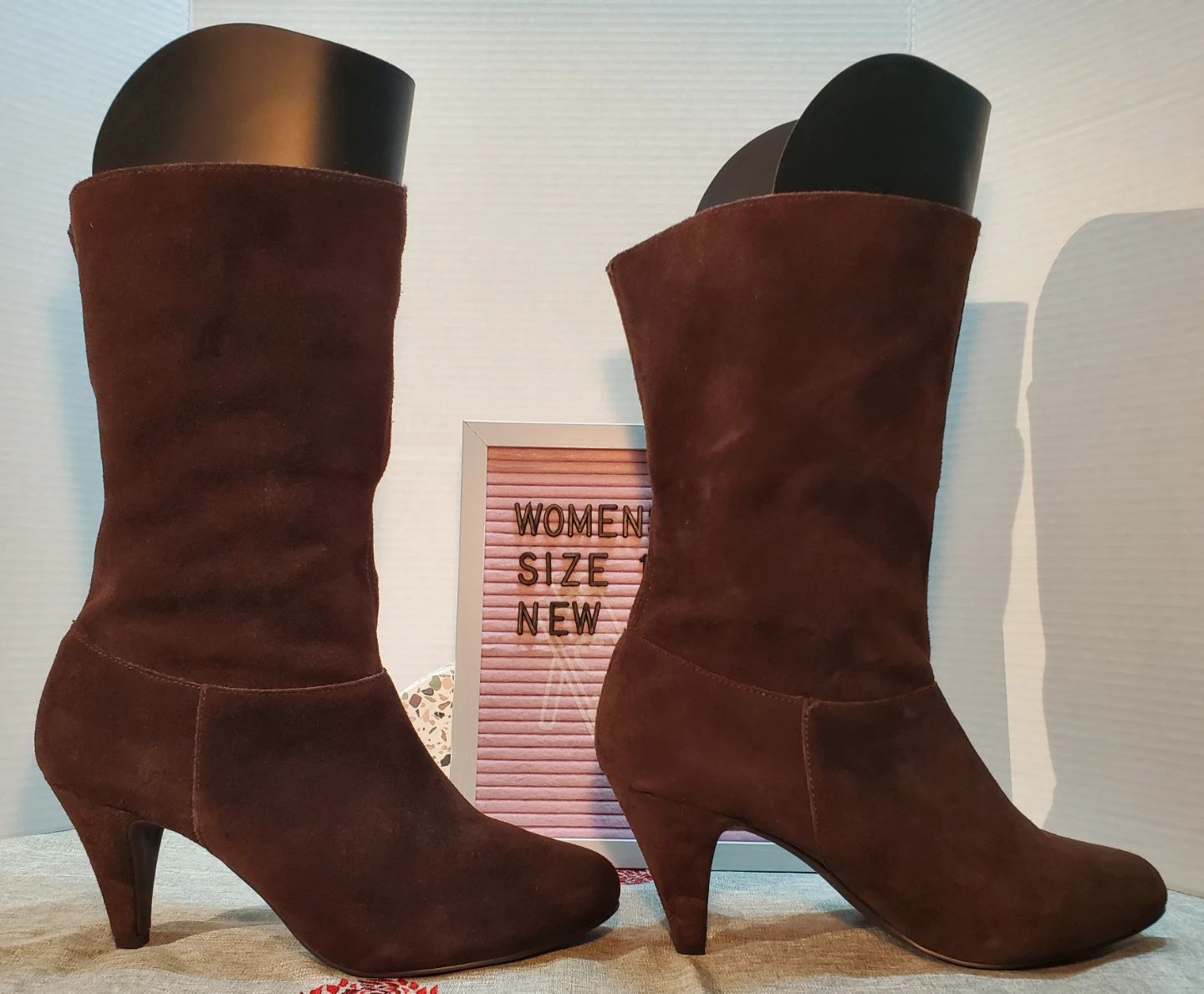 Steve Madden Women's Brown Suede Boots Size 10 - photo 4