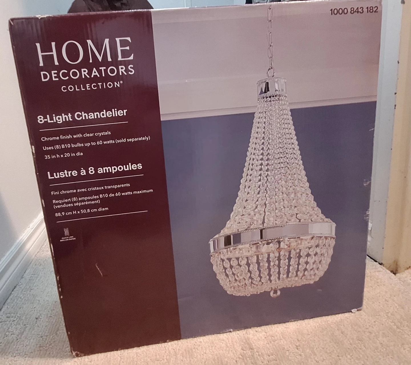Home Decorators Collection 8-Light Chandelier - photo 3