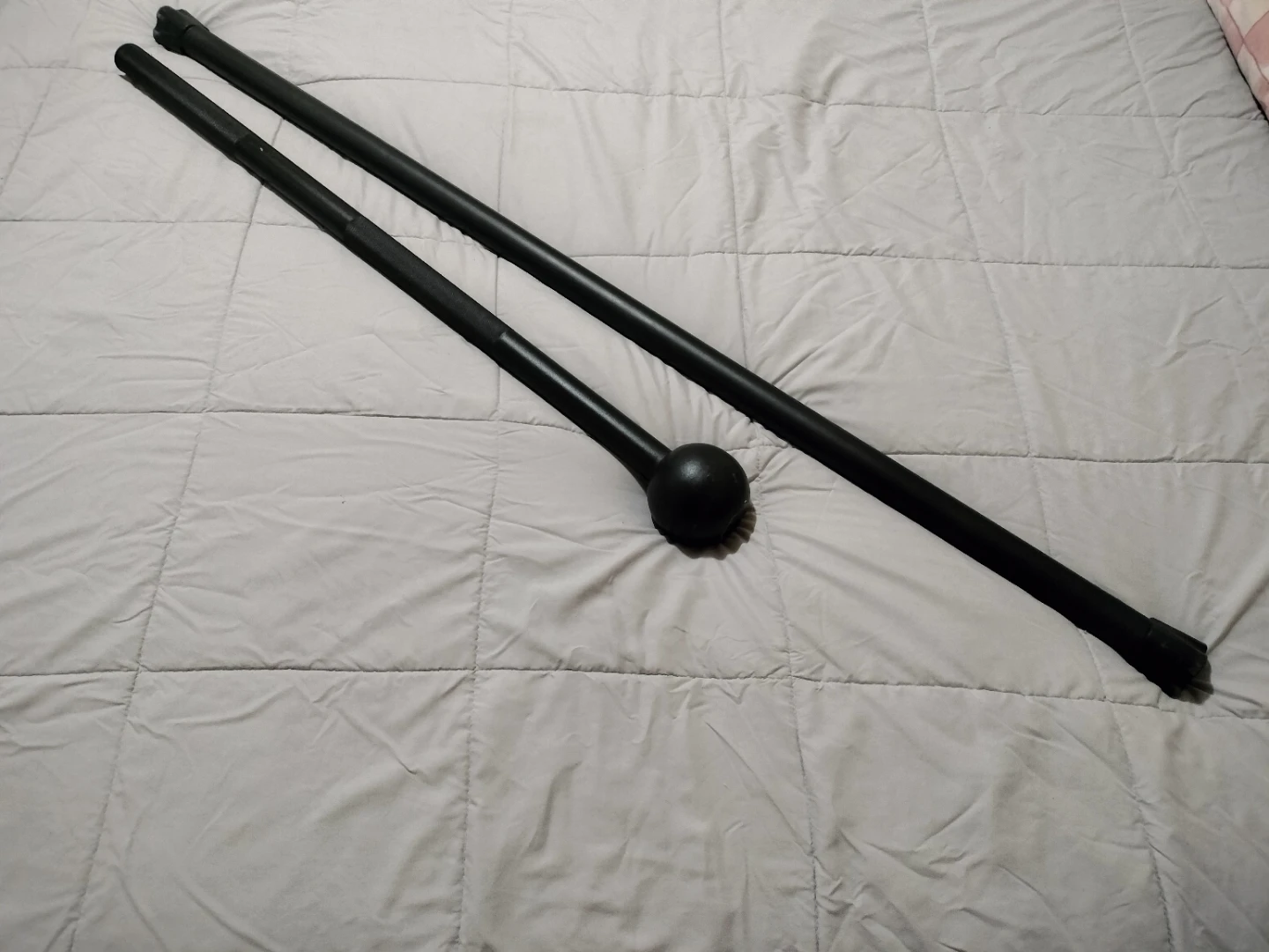Black Steel Mace and Club Set
