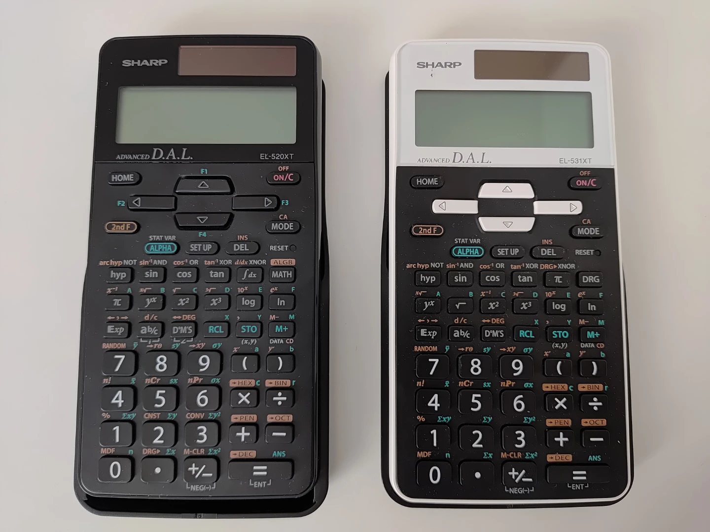 Sharp EL-520XT and EL-531XT Advanced D.A.L. Calculators (2)