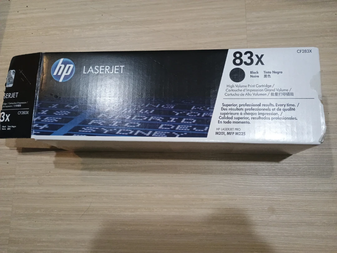 HP Laserjet 83x printer cartridge Black