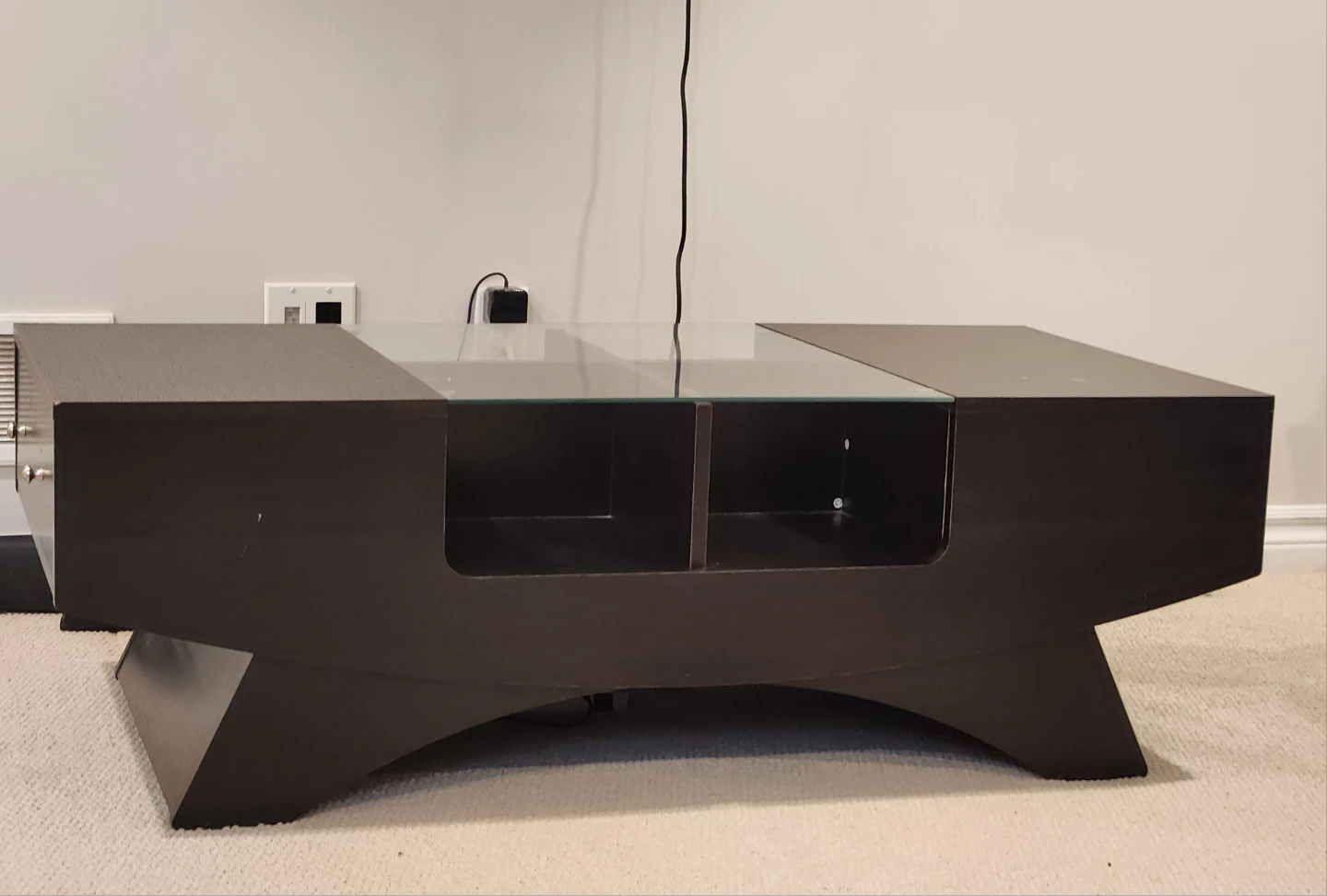 Modern Coffee Table with Glass Top ❤️ - photo 2