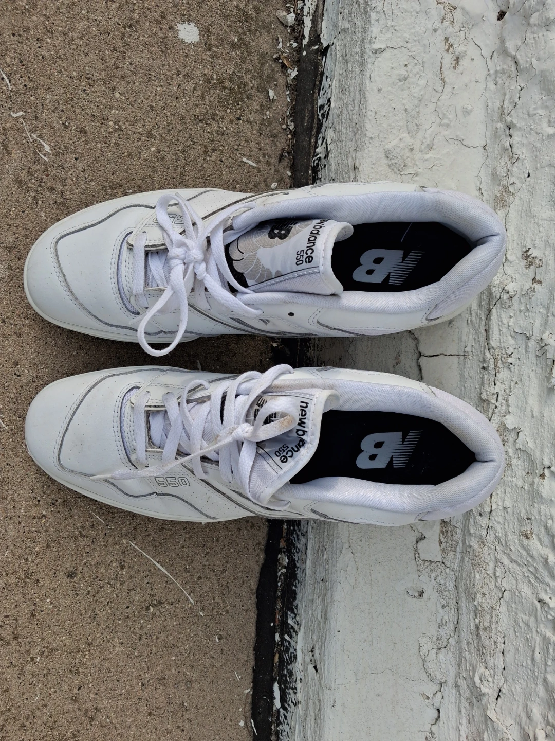 New Balance 550 Men's White Sneakers - photo 2