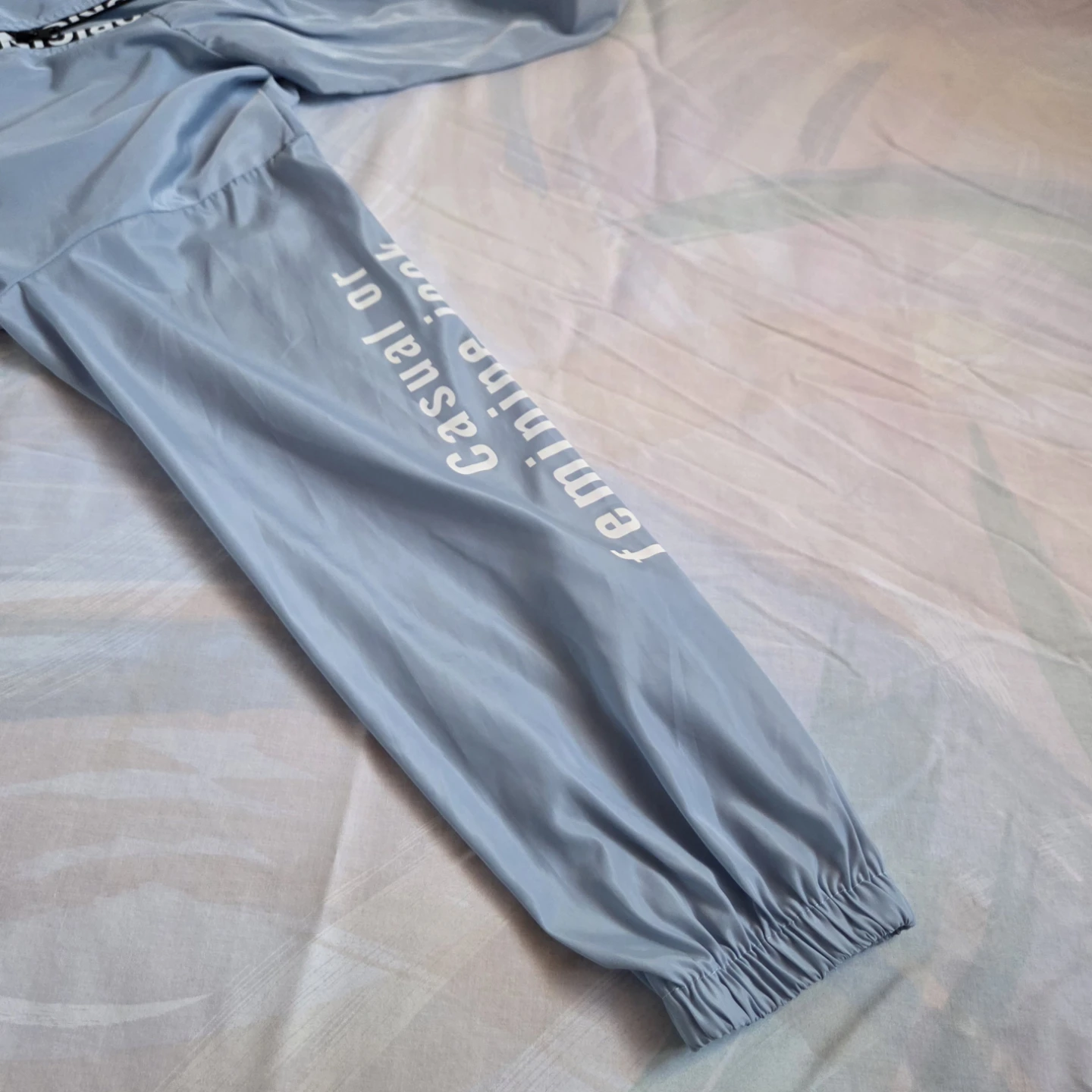 🆕Light Blue Windbreaker Jacket - photo 4