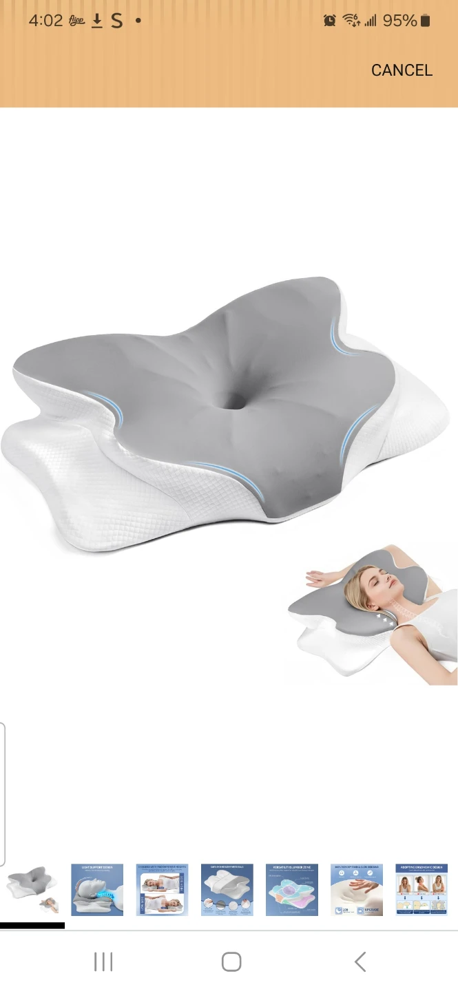 Ergonomic Memory Foam Pillow for All Sleeping Postures - photo 2