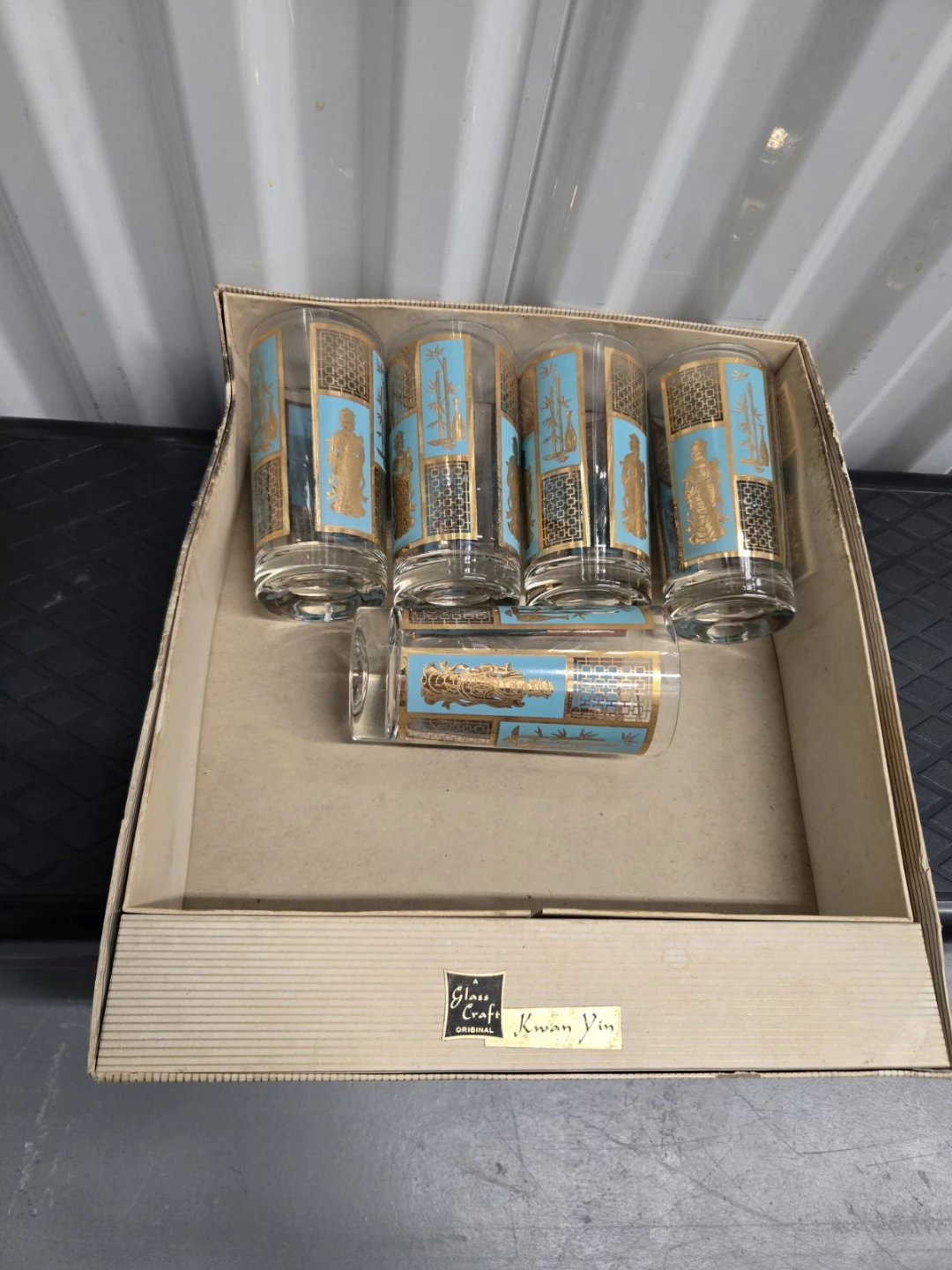 Glass Craft Original Kwan Yin Glasses (Set of 5) - photo 3