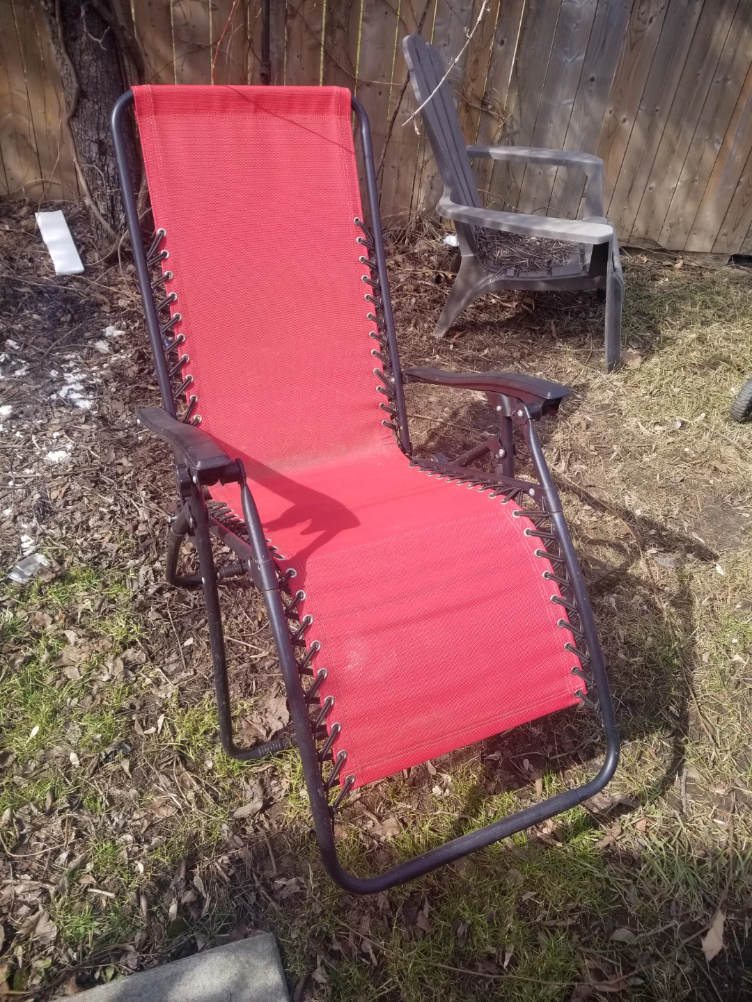 Red Zero Gravity Chair