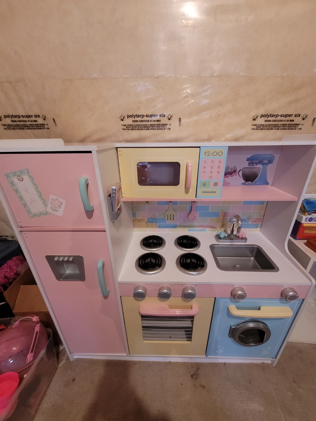 KidKraft Pastel Play Kitchen with Accessories - photo 2