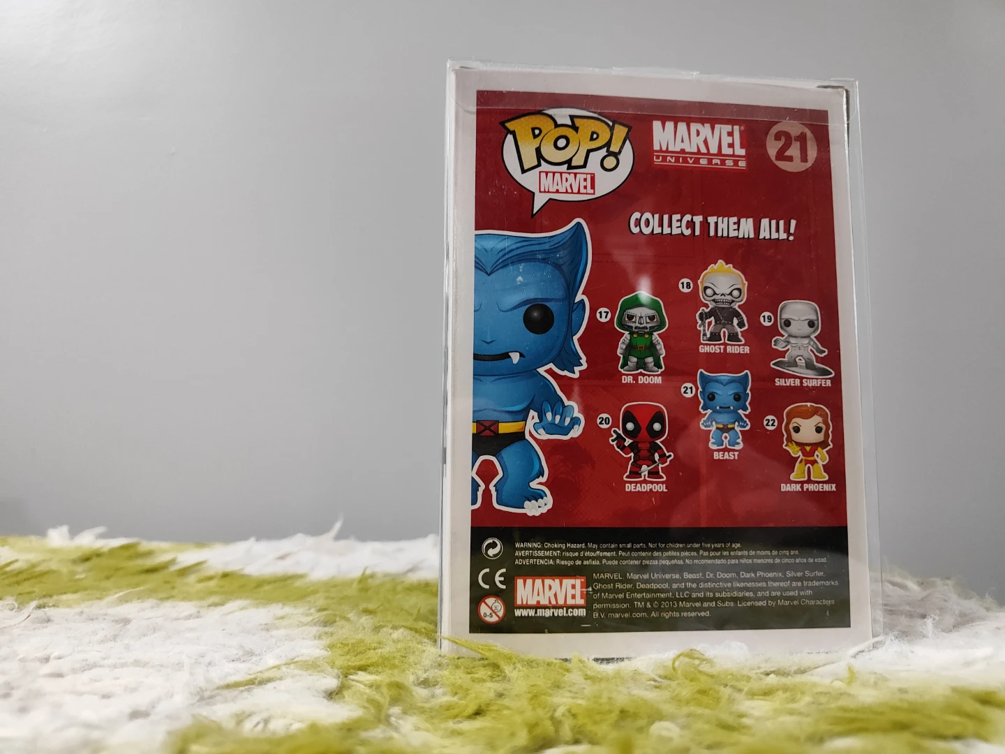 Funko Pop! Marvel Beast #21 Vinyl Bobble-Head - photo 3