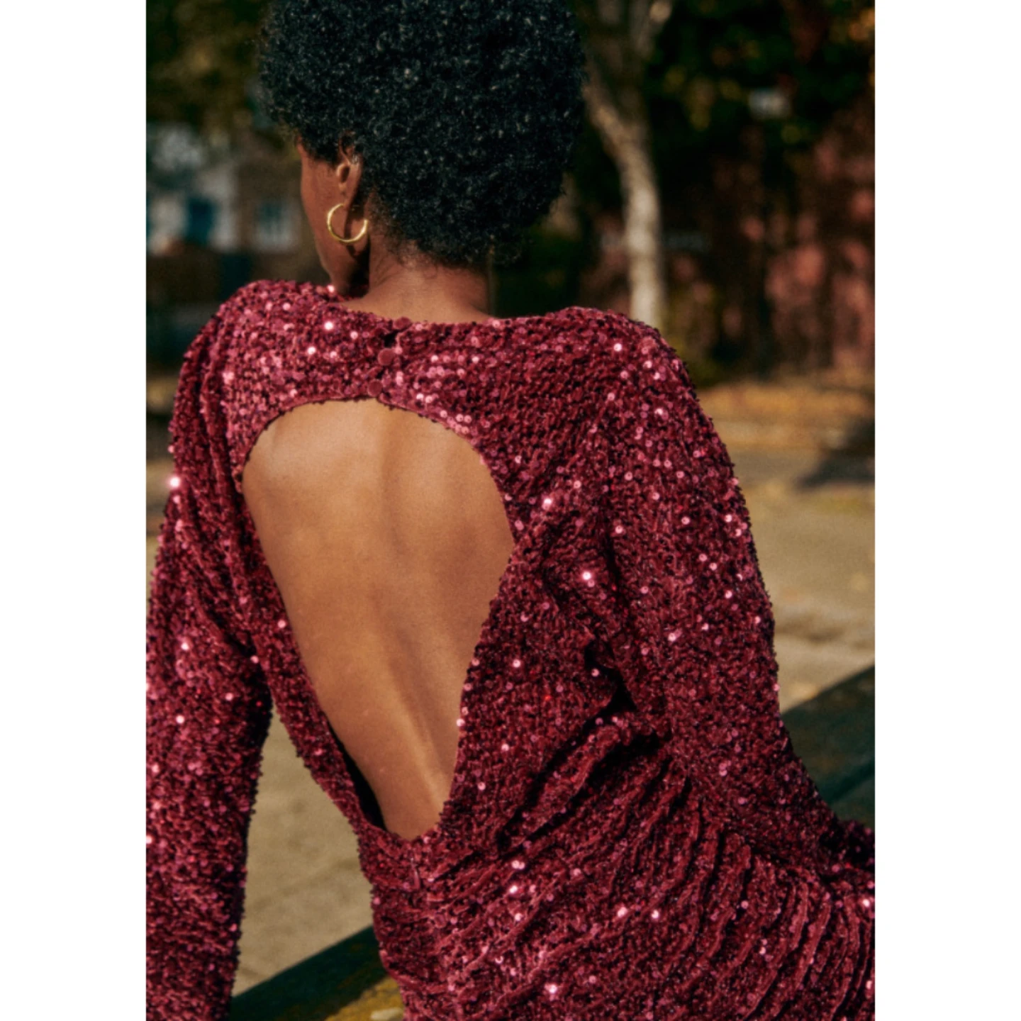 SÉZANE Sequin Dress Size 36 - photo 2