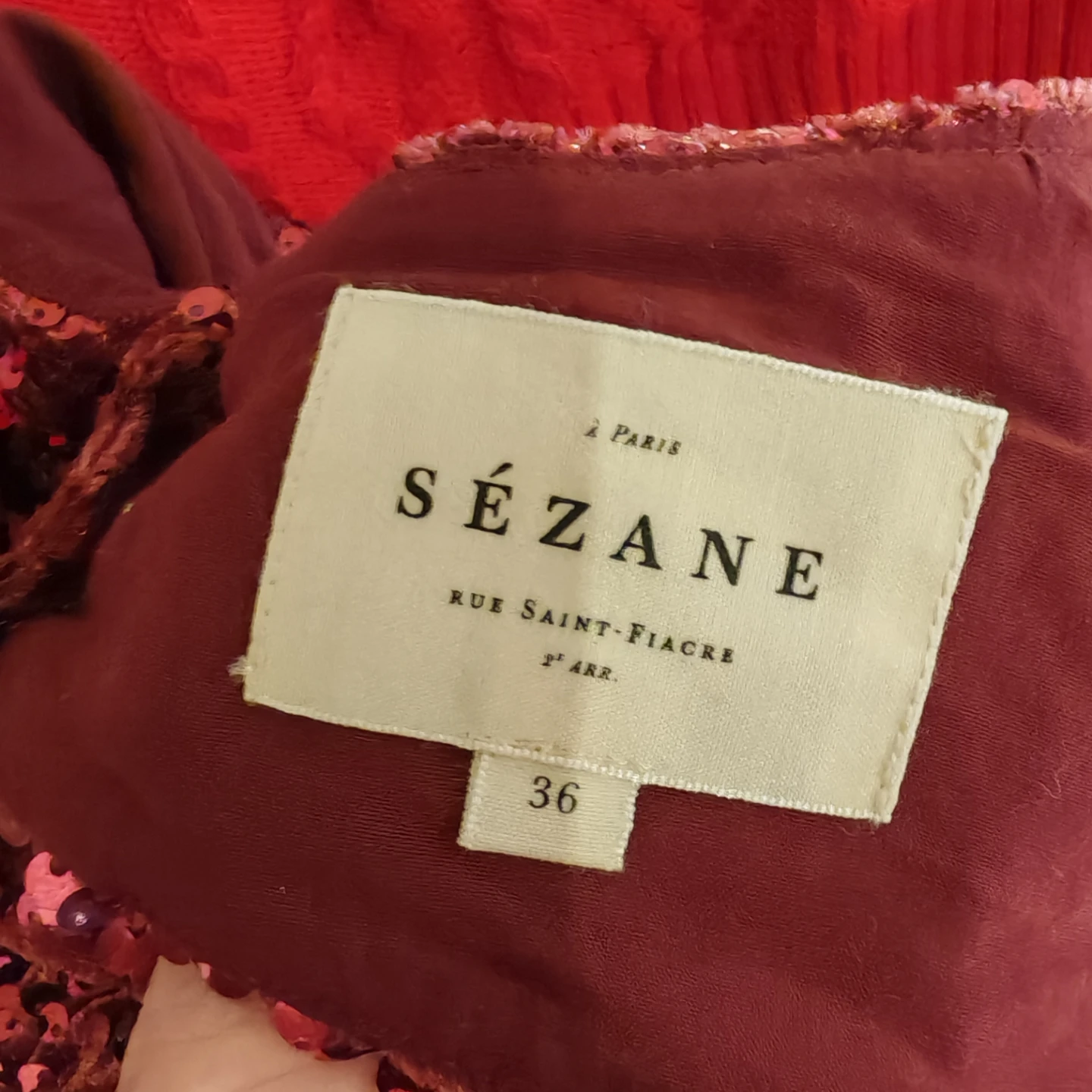 SÉZANE Sequin Dress Size 36 - photo 4