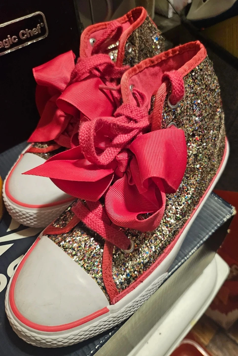 FREE! FREE! Sneaker Lot Girls Sz 2.5 - photo 2