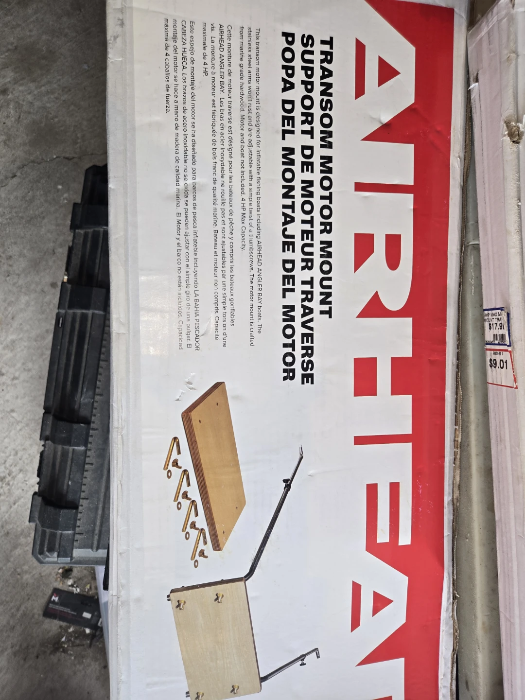 In box. Airhead Angler Bay Inflatable Boat - photo 3