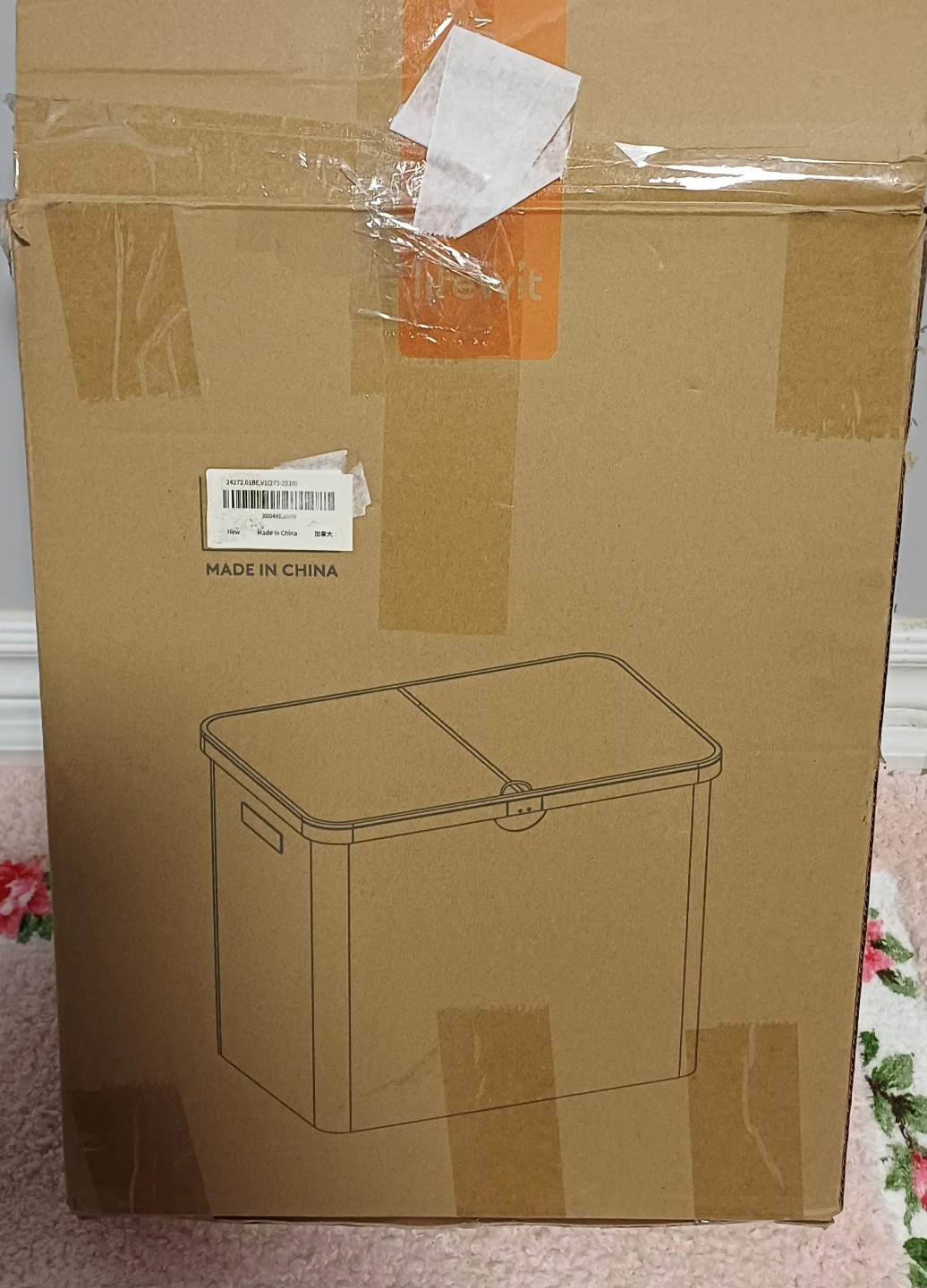 LIFEWIT - 145L Laundry Hamper with Lid - photo 4