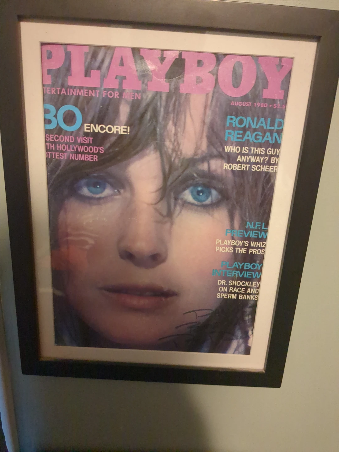 Playboy Magazine - August 1980 Autographed by Bo