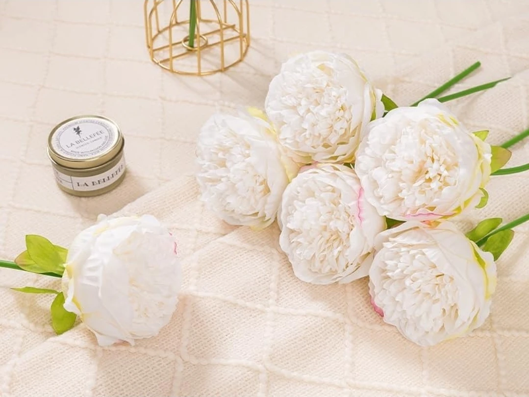 White Artificial Roses - Pack of 200 - photo 2