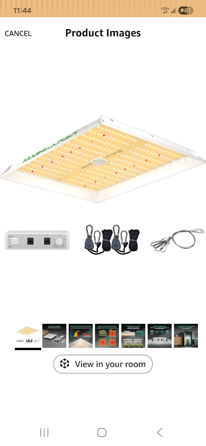 Mars TS600W LED Grow Light