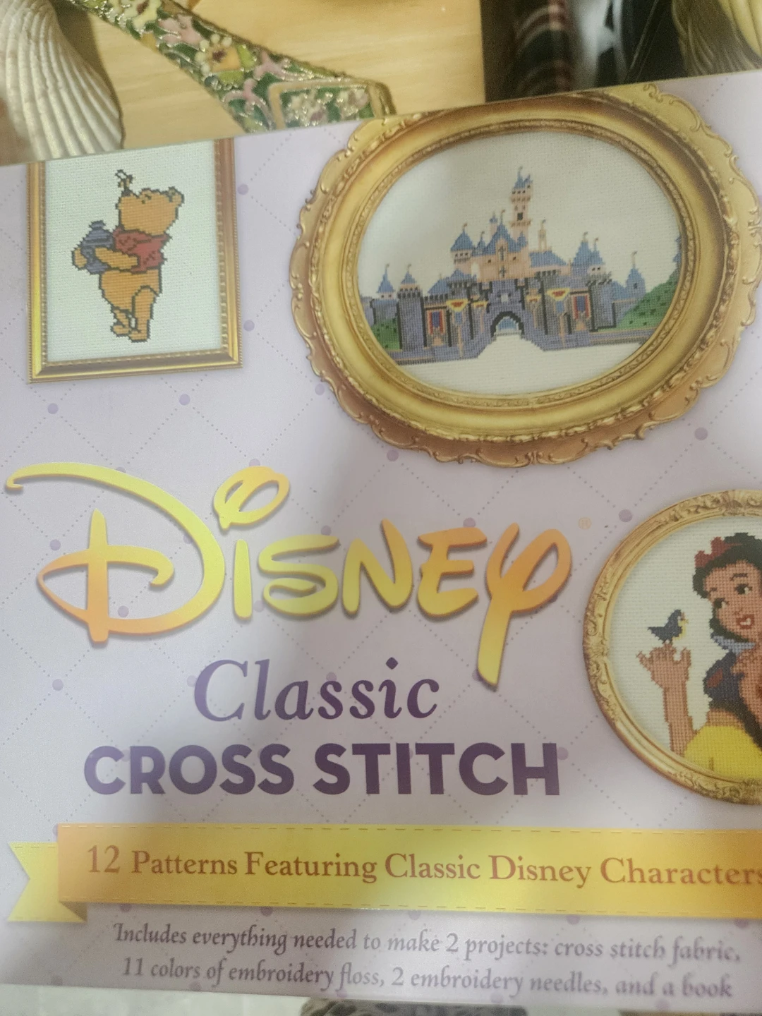 Disney Classic Cross Stitch Kit - 12 Patterns