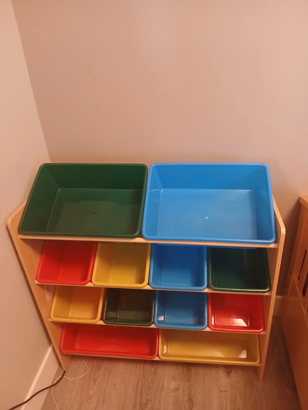Kids Toy Organizer Storage Shelf with Bins