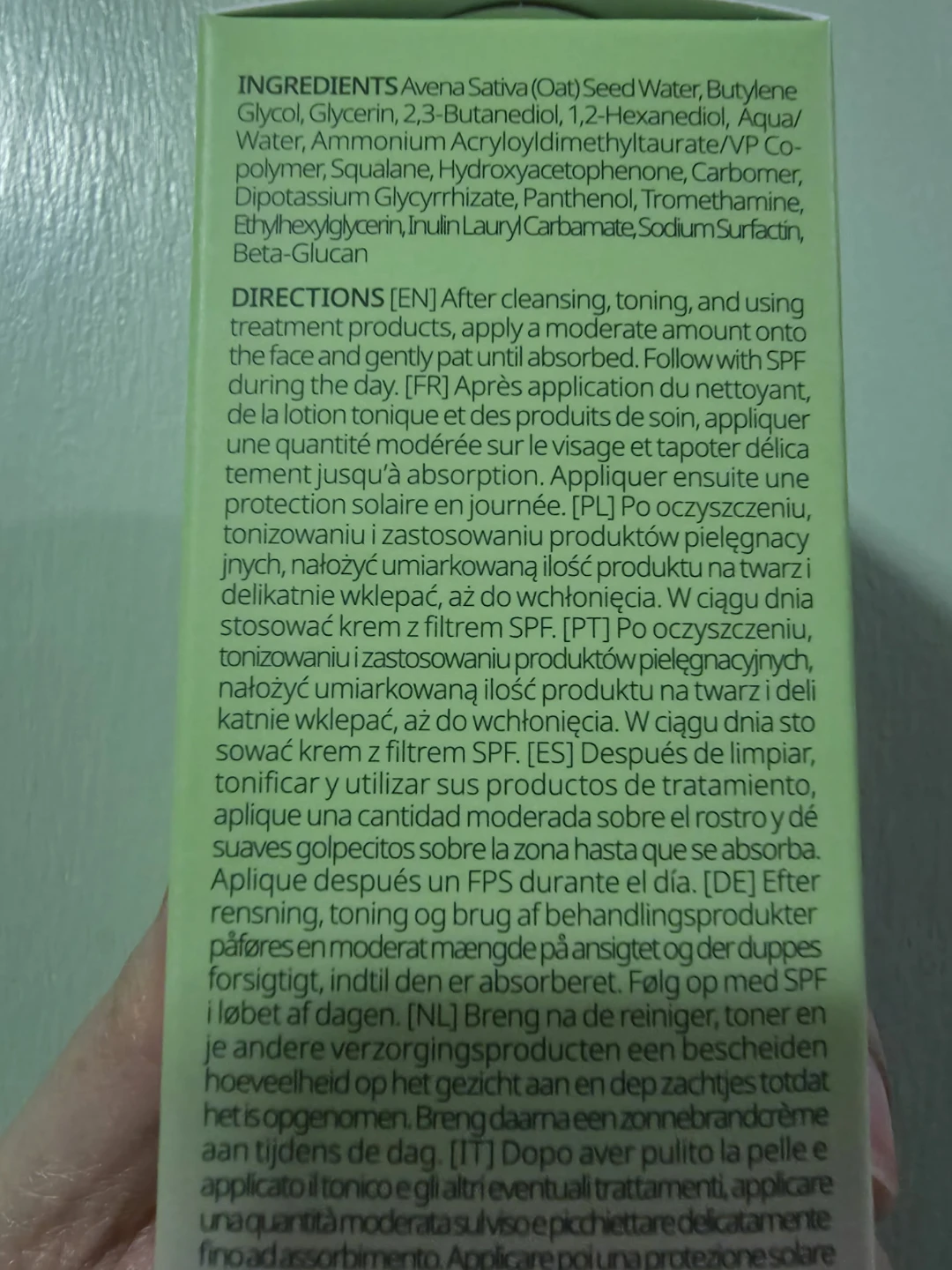 Purito Seoul Oat In Calming Gel Cream Moisturizer - photo 2