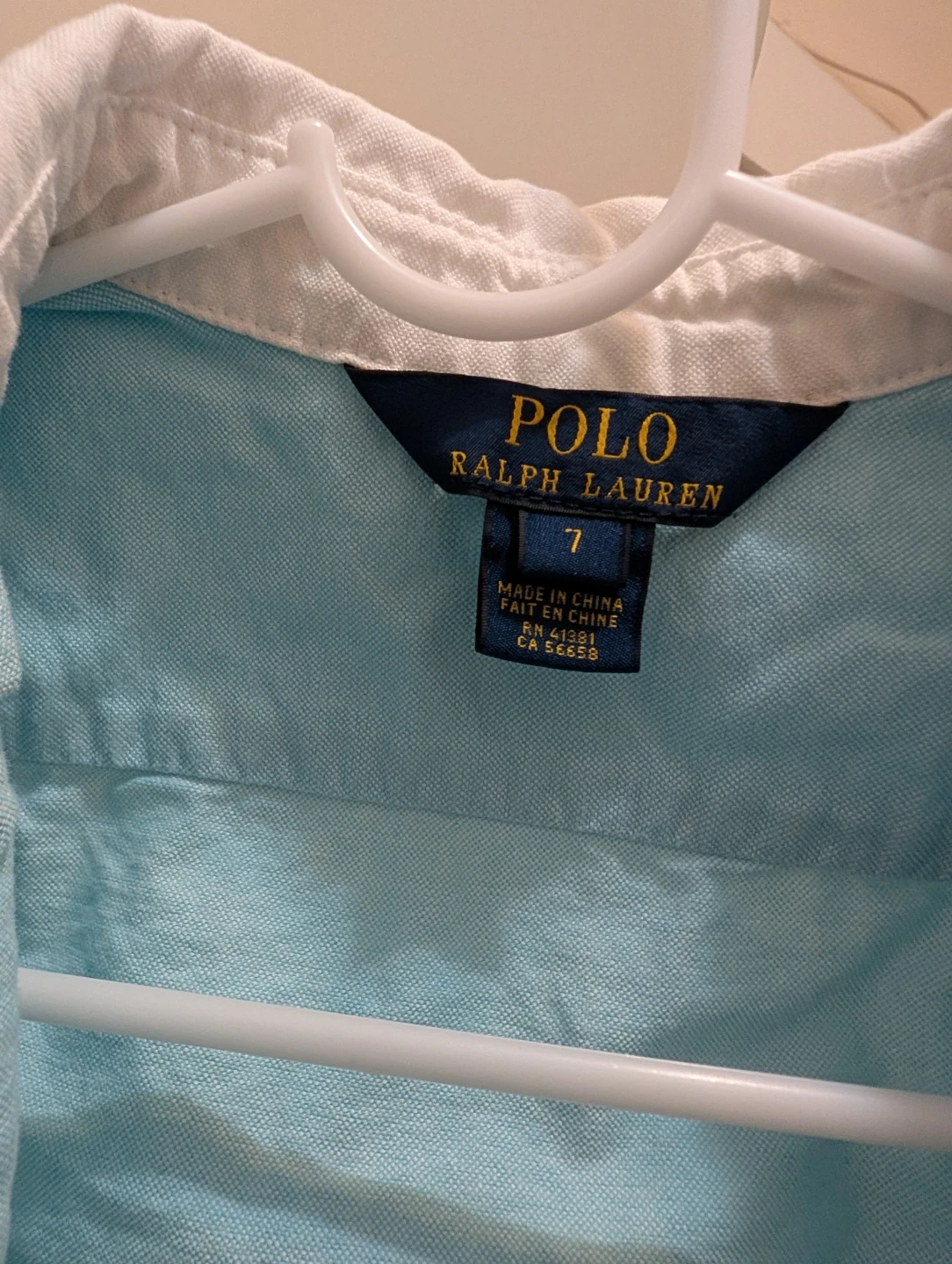 Polo Ralph Lauren Baby Blue Short Sleeve Button-Up Shirt - photo 2