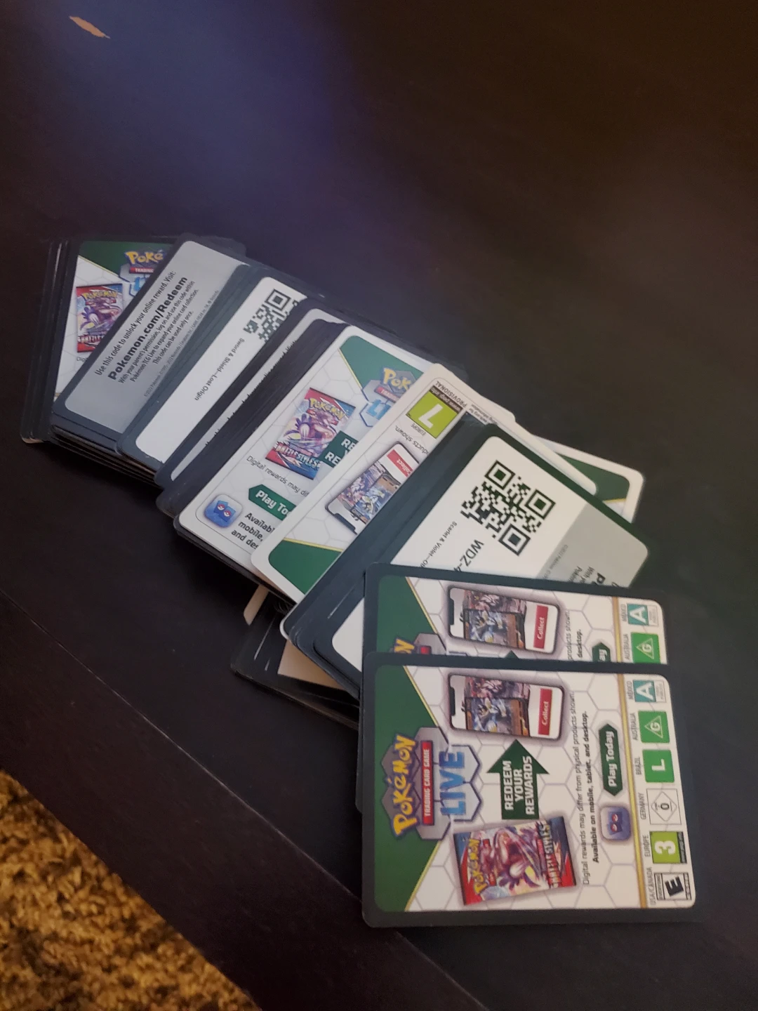 POKEMON ONLINE CODE CARDS UNUSED - photo 2