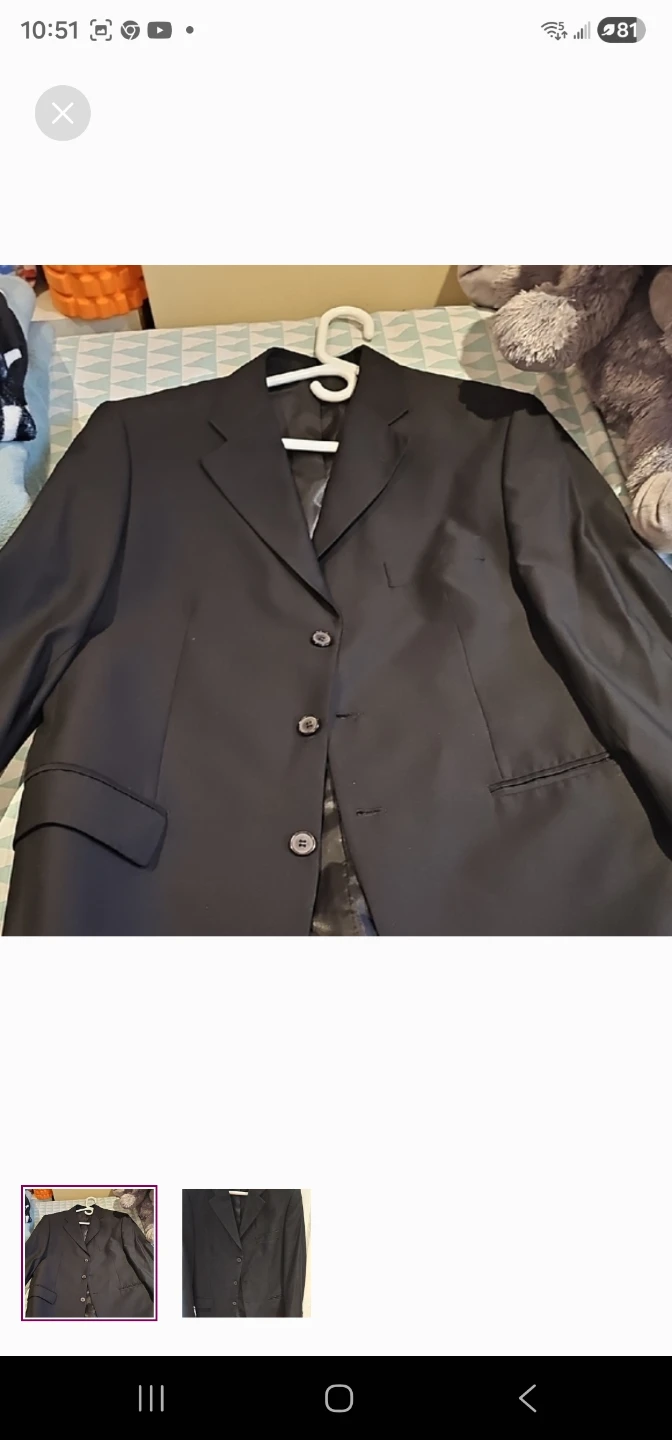 Men's Black Blazer - photo 2
