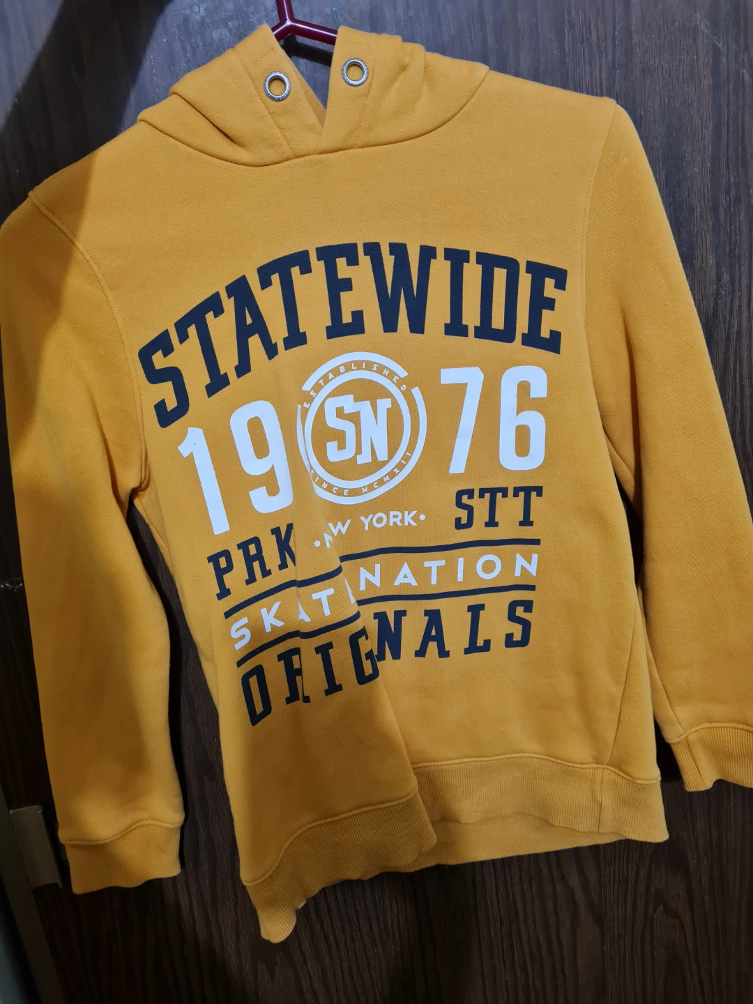 Yellow "Statewide Skate Nation Originals" Hoodie