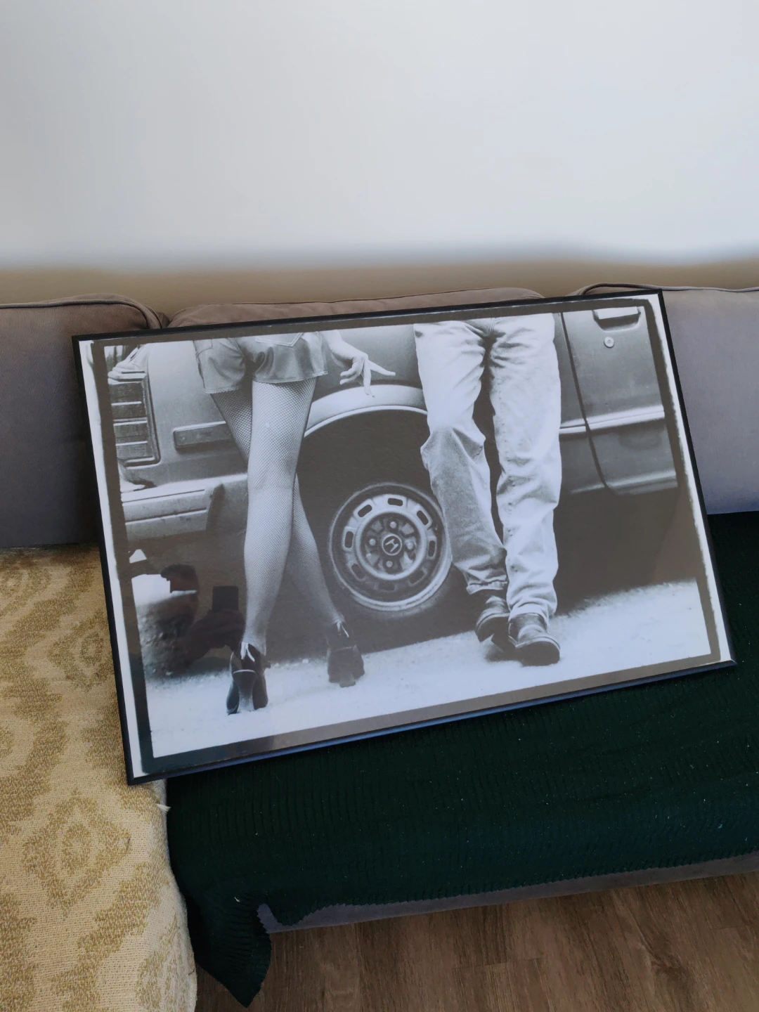 Framed Black and White Photograph - photo 2