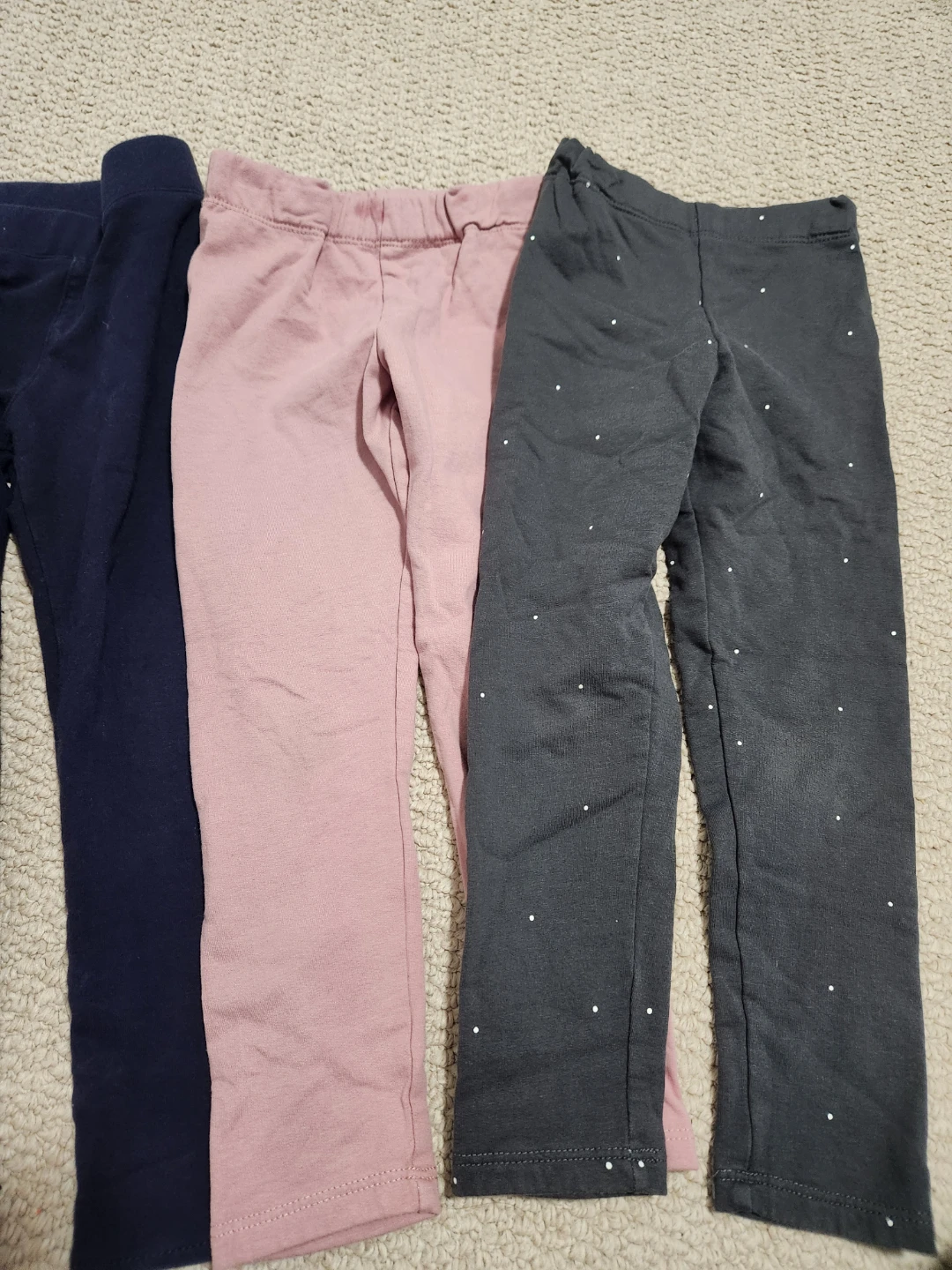 Toddler girl 3t - 4t  - Navy Sequin, Pink, Grey Dot - photo 3