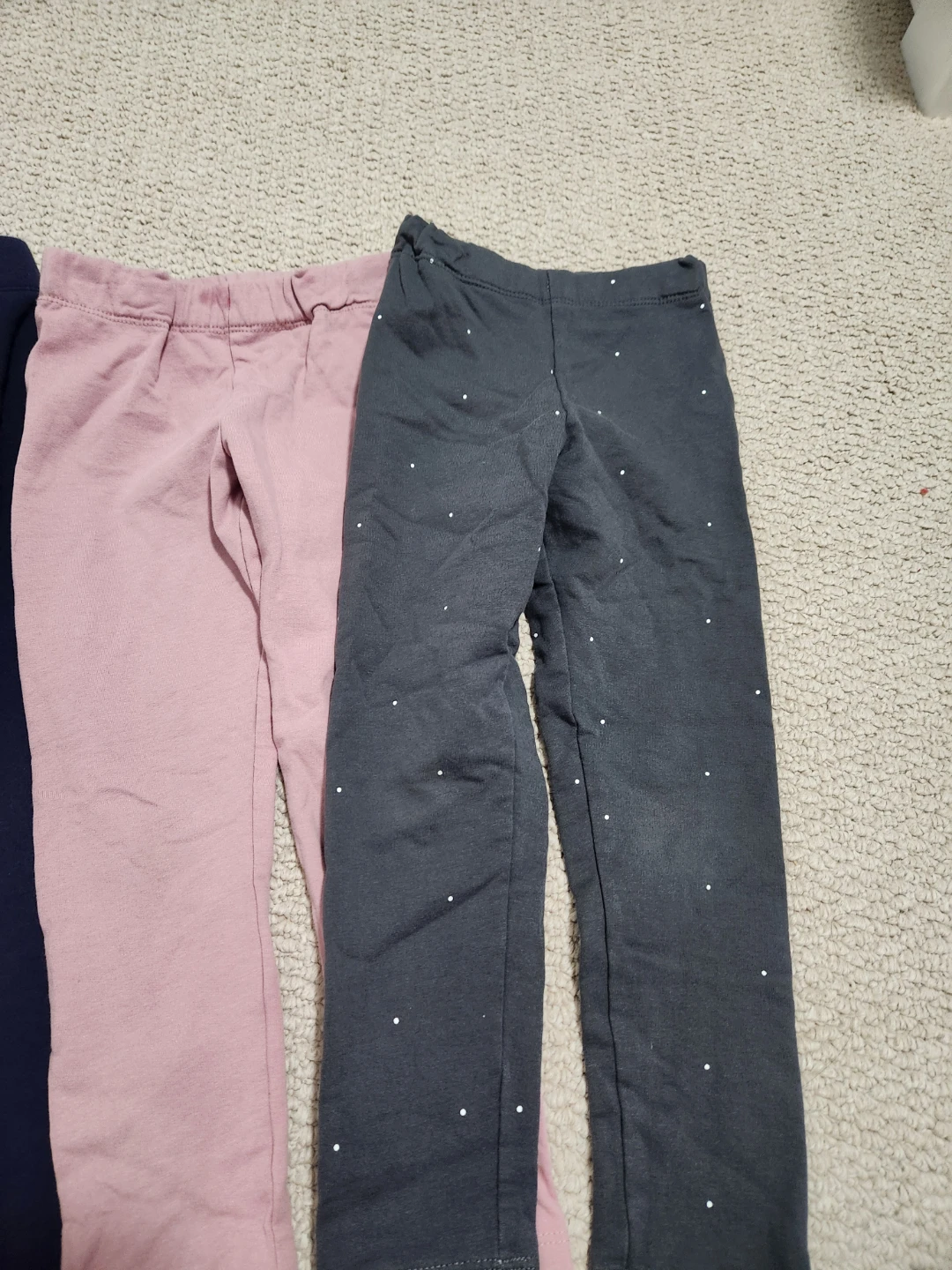 Toddler girl 3t - 4t  - Navy Sequin, Pink, Grey Dot - photo 4