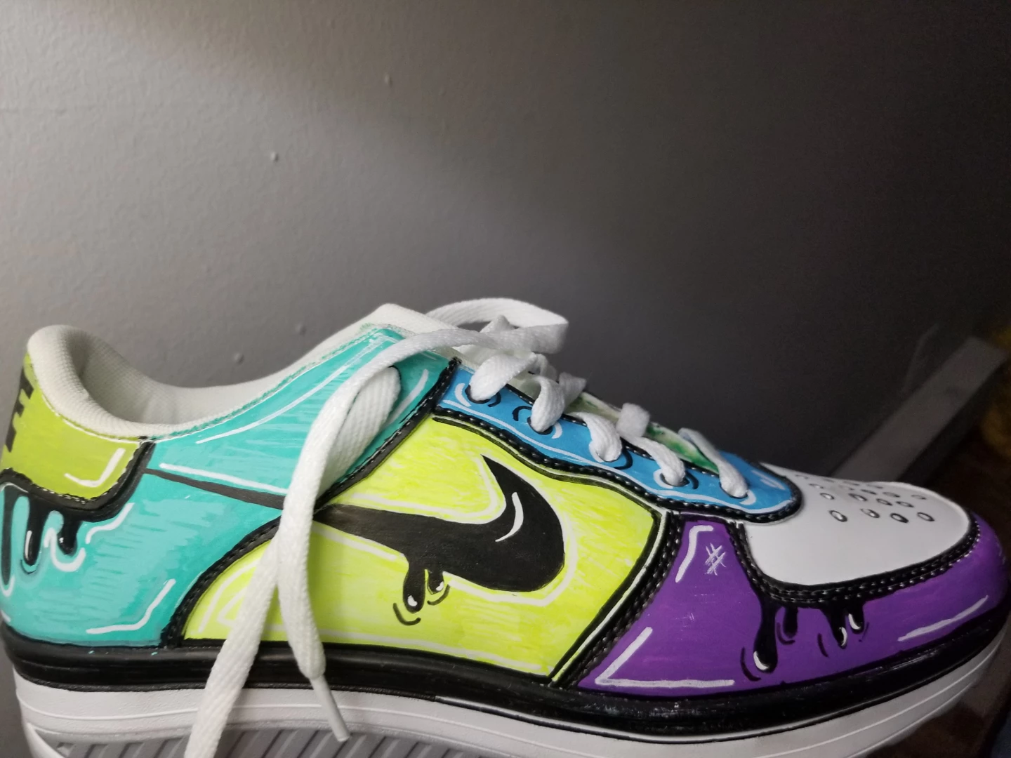 Custom Nike Air Force 1 Sneakers - photo 5