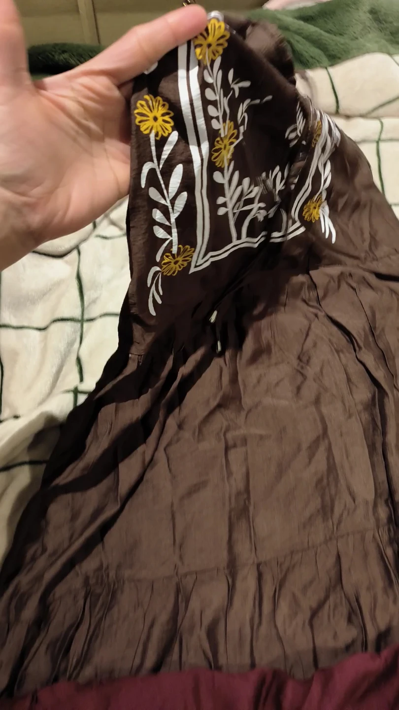 Imported Printed Long-Length Frock