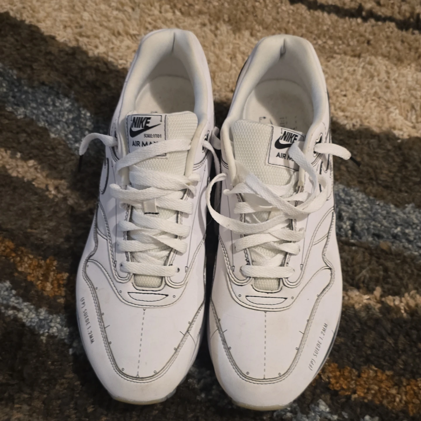Nike Air Max 1 "Schematic" Sneakers - photo 3